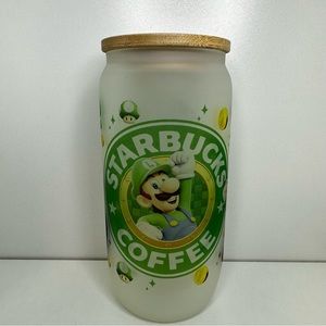 LUIGI can glass cup